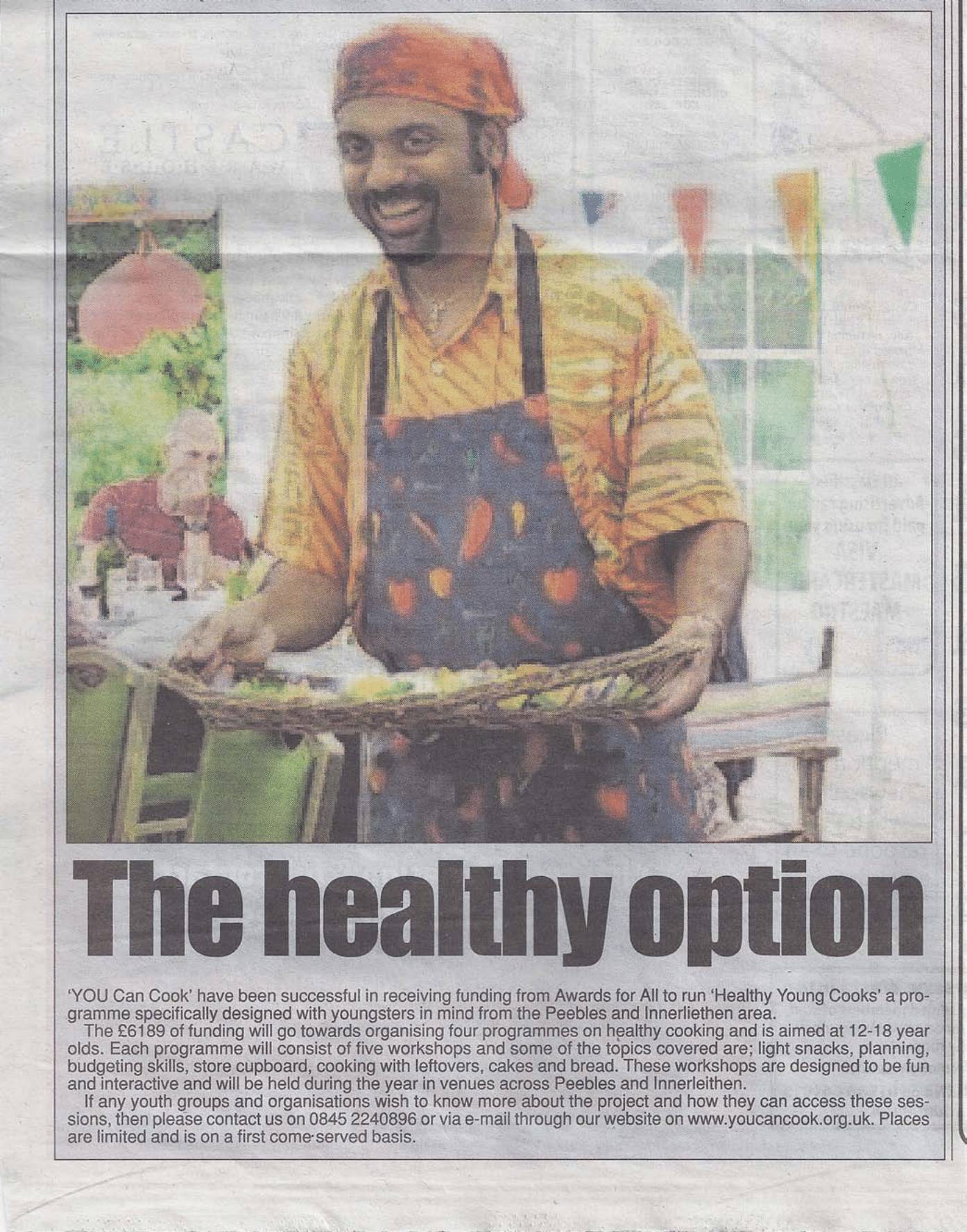 Press Clipping: The healthy option