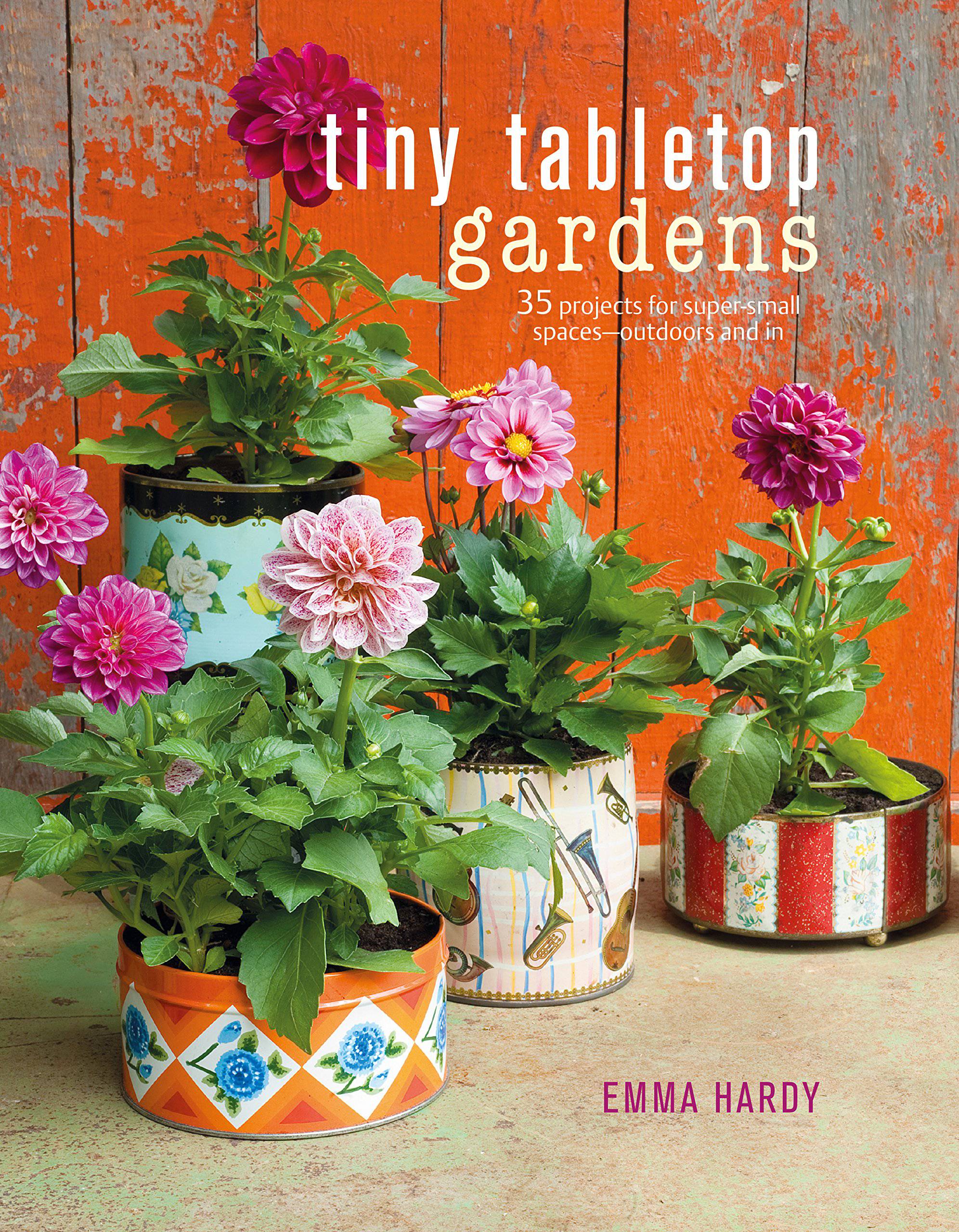 Tiny tabletop gardens by Emma Hardy
